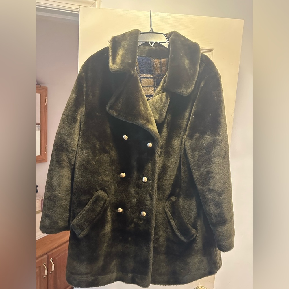 VINTAGE 1950’s Union made fur coat - Picture 1 of 4